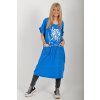 Modré šaty ES6602