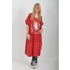 Červené šaty ES6605
