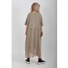 Cappuccino šaty ES6649