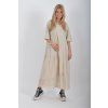 Béžové šaty ES6655