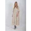 Béžové šaty ES6655