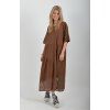 Čokoládové šaty ES6658