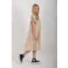 Béžové mušelínové šaty ES6679