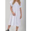 Bílé mušelínové šaty ES6680