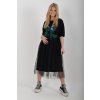 Černé šaty ES6681