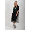 Černé šaty ES6681