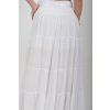 Bílá sukně ES6686