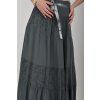 Tmavě šedá sukně ES6687