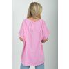 Růžové tričko ES6701