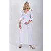 Bílé mušelínové šaty ES6731