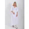 Bílé mušelínové šaty ES6731
