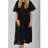 Černé šaty ES6833