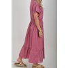 Starorůžové šaty ES6880