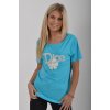 Tyrkysové tričko ES2108