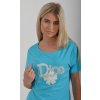 Tyrkysové tričko ES2108