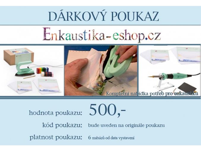 Dárkový poukaz 500