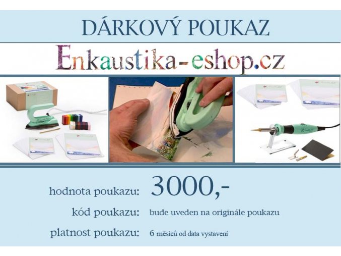 Dárkový poukaz 3000