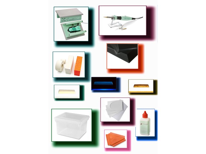 dárková sada na malování voskem a žehličkou