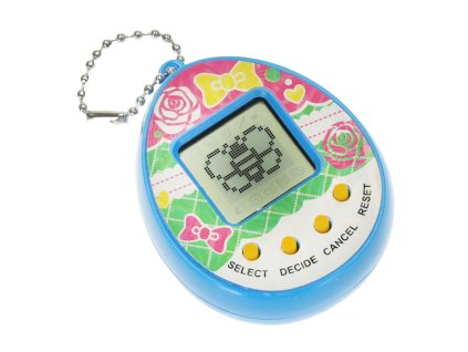 Hračka Tamagotchi elektronická hra vejce modrá