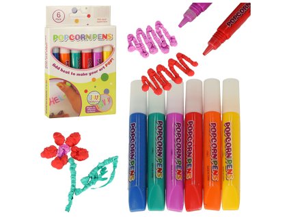 Flamastry mazaki magiczne projekt 3D efekt popcorn 158386