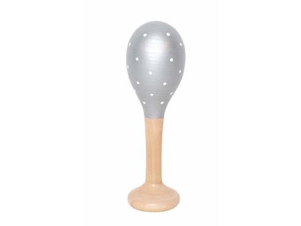161849 maracas strieborny