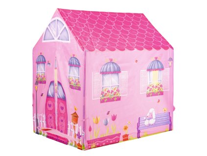 164747 ruzovy detsky stan domcek iplay 95 72 102 cm