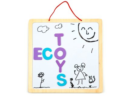 167387 1 detska 3v1 magneticka a kriedova tabula ecotoys