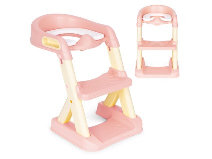 169758 detsky nastavec na wc s rebrikom a makkym sedakom ecotoys