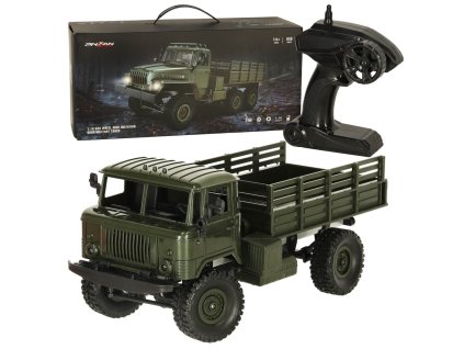 Vojenské auto RC Off-Road 4WD 1:16 RTR