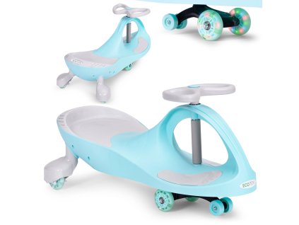 170082 detsky gravitacny pojazd ecotoys s led kolesami