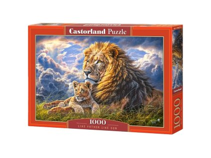 CASTORLAND Puzzle 1000el. Jaký otec, takový syn