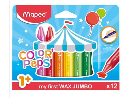 Kredki swiecowe Jumbo Colorpeps 12 szt 151327