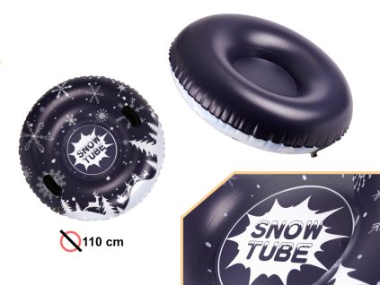 Slizgacz sanki dmuchane na snieg kolo opona 110cm x 26cm 154945