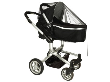 Moskytiéra na kočárek 140 cm černá