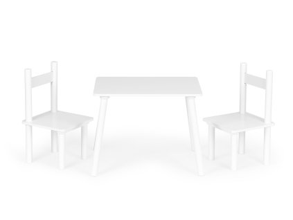 173051 detsky stolik s 2 stolickami ecotoys biely seversky styl