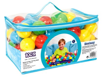 Míče 100 ks na hřiště nebo do bazénu Bestway 52027