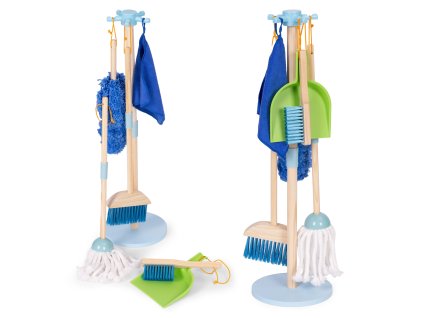 177269 detsky dreveny cistiaci set 7 dielov ecotoys