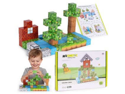 182399 magneticke stavebne kocky 88 ks kreativna hra pre deti 3