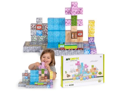 182420 magneticke stavebne kocky 112 ks pre deti