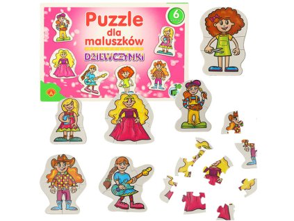 ALEXANDER Puzzle pro batolata - dívky