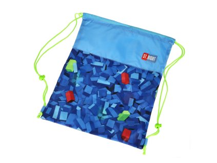 BAMBINO sáček na boty blocks blue