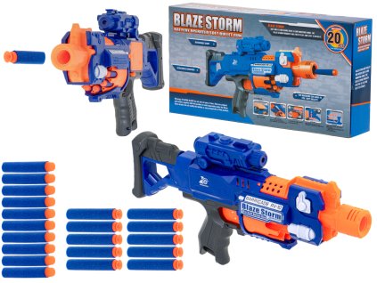 156137 blaze storm penova puska zameriavac 20 sipov modra