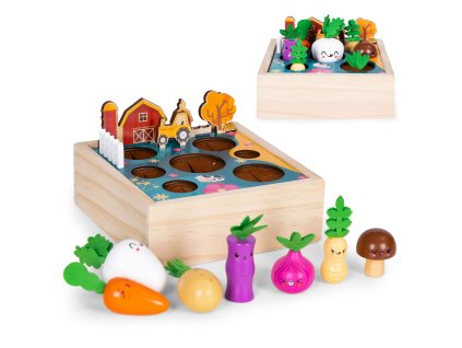 Dřevěná zeleninová zahrádka ECOTOYS