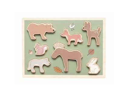 158468 drevene puzzle les