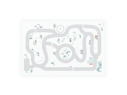 EEVAA Playmat Road