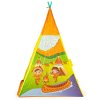 160133 4 detsky indiansky tipi iplay s podlahou 100 100 135 cm