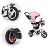 166031 6 detsky trojkolovy bicykel ecotoys s otocnym sedadlom ruzovy