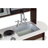 171657 6 velka drevena detska kuchynka ecotoys s chladnickou