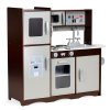 171657 velka drevena detska kuchynka ecotoys s chladnickou