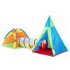 173480 2 detsky set stanov 3v1 iglu tipi a tunel iplay